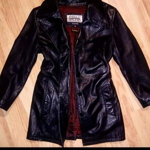 PELLE STUDIO leather coat